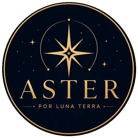 Logo de Aster por Luna Terra