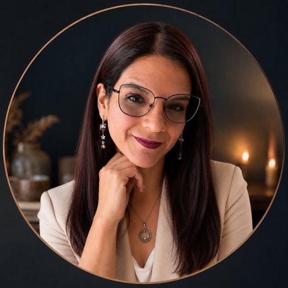 Retrato de María de los Ángeles Rojas, fundadora de Luna Terra